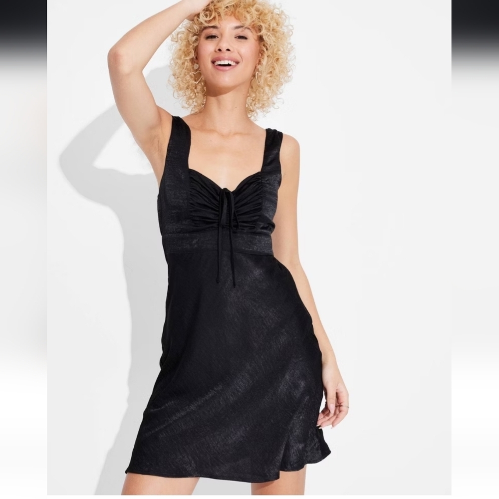 Wild Fable Mini Black Dress